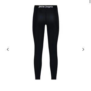Palm Angels Logo Tape Elastic Waist Leggings